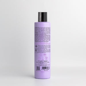 Back of the Essere Bio Detox Curly Hair Shampoo 250 ml with INCI and natural origin ingredients