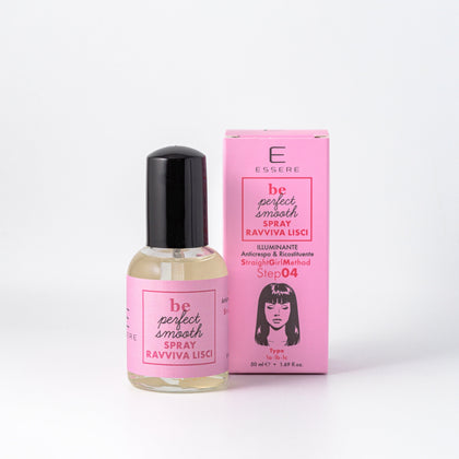 Essere Bio Straight Hair Brightening Refresh Spray 50 ml with box, Be Perfect Smooth line, front of pack