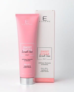 Essere Bio Sweet Sugar 2-in-1 face scrub, Be Beauty 150 ml, tube and box, front view