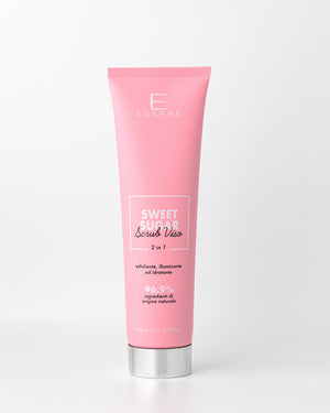 Essere Bio Sweet Sugar 2-in-1 face scrub 150 ml tube, Be Beauty, front view on a light background