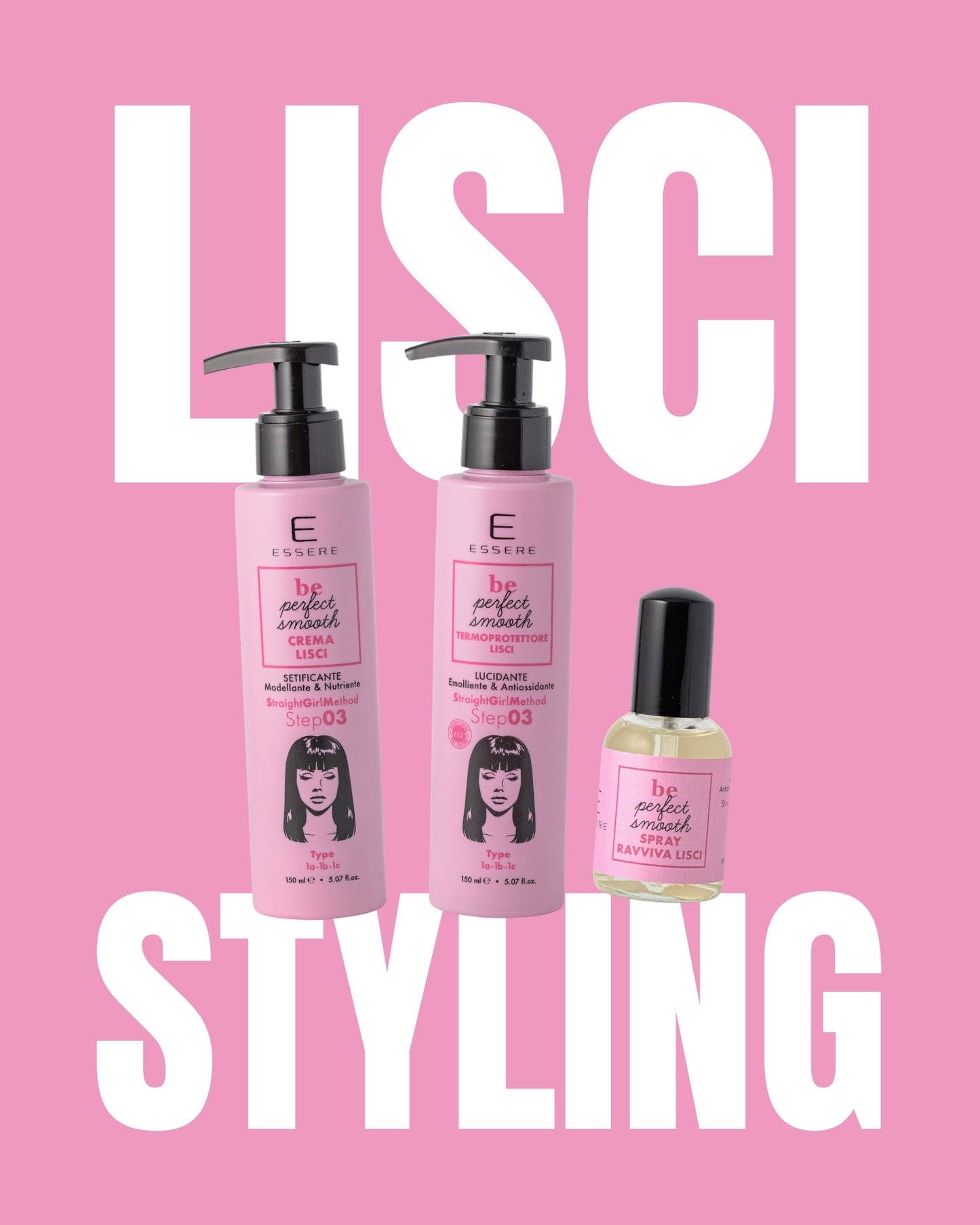 Kit Lisci Styling Essere Bio — Be Perfect Smooth