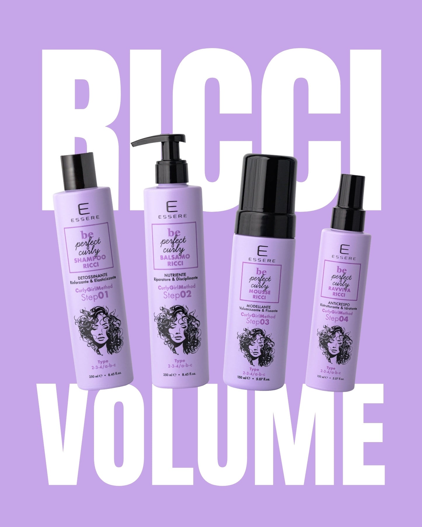 Kit Ricci Volume Leggero Essere Bio — Be Perfect Curly